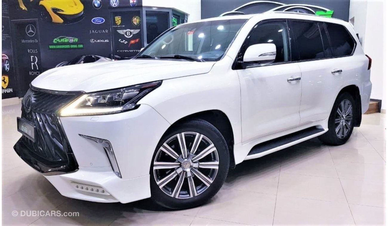 Lexus LX570 LEXUS LX570 2016 CONVERTED TO 2020 BODYKIT IN BEAUTIFUL CONDITION ONLY FOR 229K AED