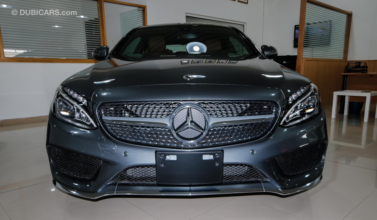 مرسيدس بنز C 250 Coupé, 2.0L, 4cyl Turbo, GCC Specs with 2 Years Unlimited Mileage Warranty