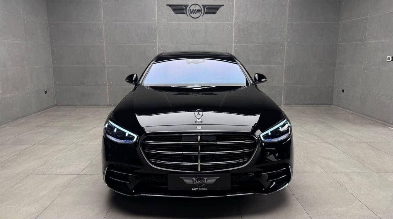 مرسيدس بنز S 580 2023 | GCC Specs | Full Options | Agency Warranty & Service | Low Mileage
