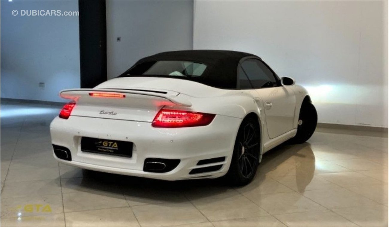 Porsche 911 Turbo 2008 Porsche 911 Turbo Cabriolet, Full Service History, GCC, Mint Condition