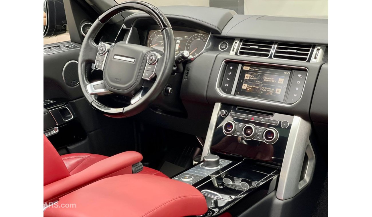 لاند روفر رينج روفر 2016 Range Rover Vogue SE Supercharged, Full Service History, Warranty, GCC