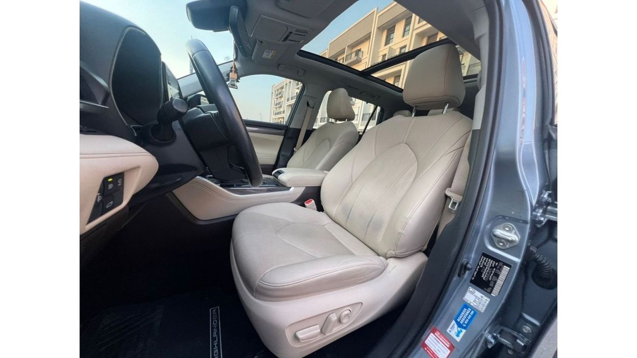 تويوتا هايلاندر VXR 2020 Toyota highlander GCC VX.R Limited Edition - Hybrid Full Option - Fully AL-Futtaim Serviced