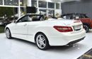 Mercedes-Benz E 350 EXCELLENT DEAL for our Mercedes Benz E350 Convertible ( 2013 Model ) in White Color Japanese Specs