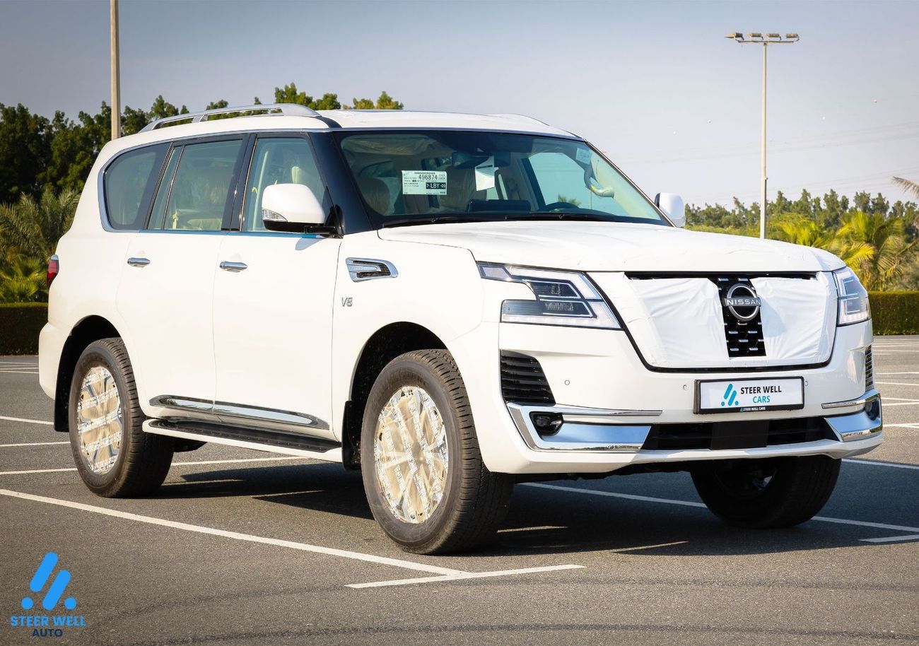 Nissan Patrol LE Titanium 5.6L / Warrior V8 / 7 4WD A/T Petrol / The Best Luxury SUV - GCC - Book Now