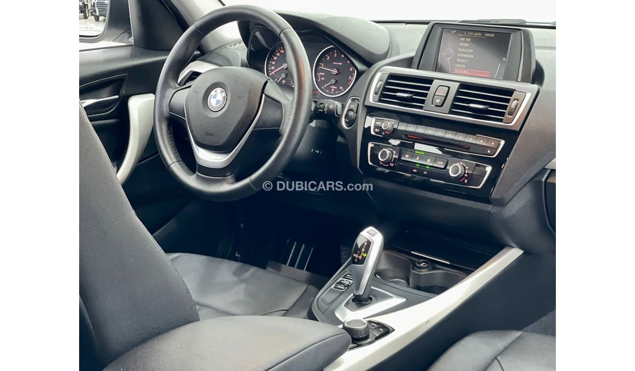 BMW 120i Executive 2017 BMW 120i, BMW Service History, Warranty, Low Mileage, GCC