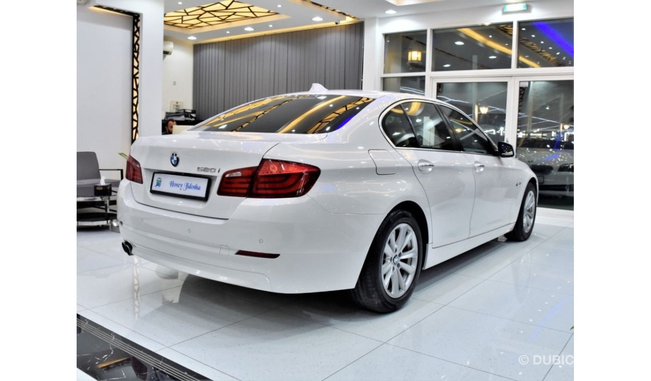 BMW 520i EXCELLENT DEAL for our BMW 520i ( 2013 Model ) in White Color GCC Specs