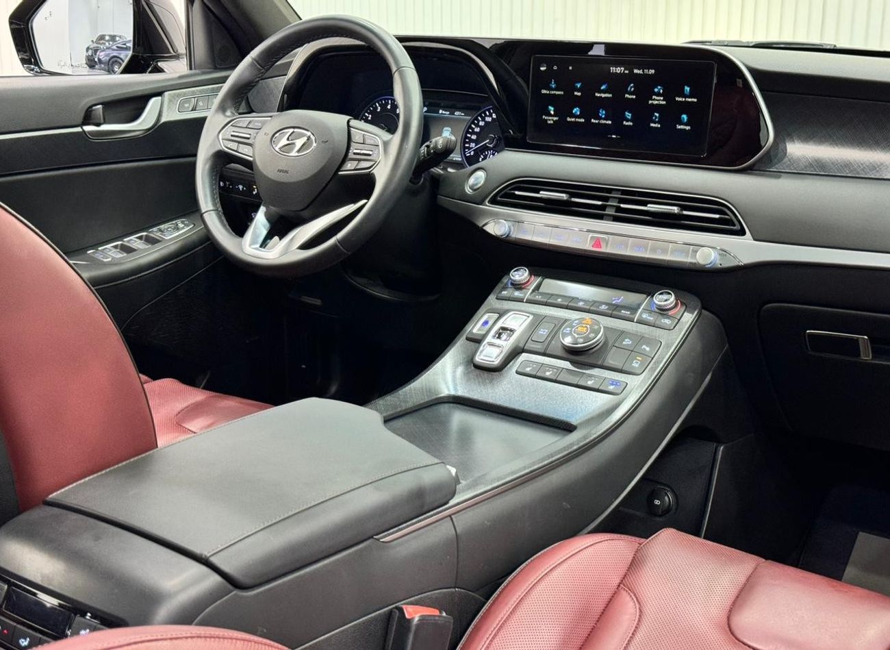 Hyundai Palisade Premium 2022 Hyundai Palisade, Feb 2027 Hyundai Warranty + Service Contract, Full Service History, G