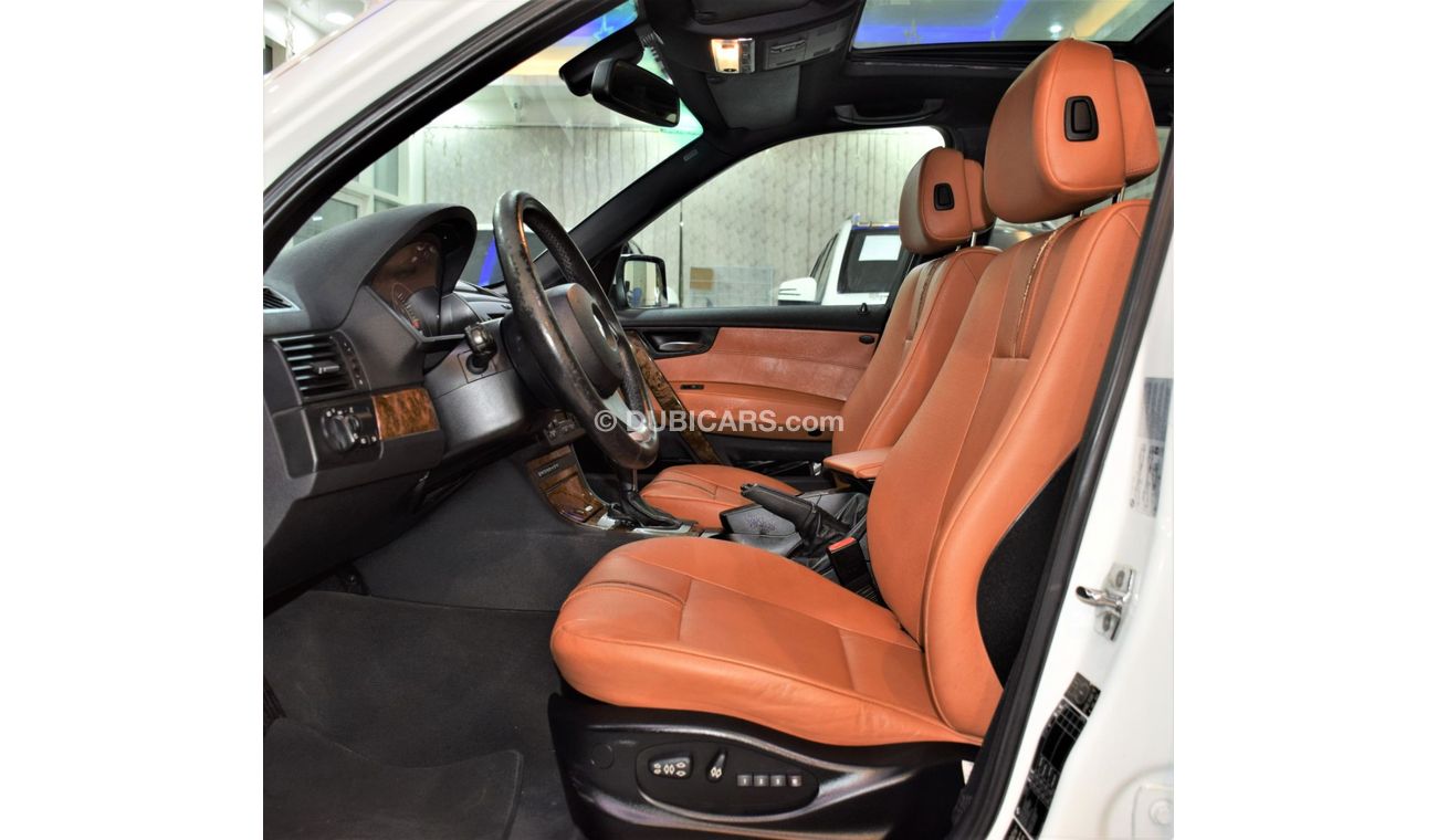 BMW X3 EXCELLENT DEAL for our BMW X3 3.0Si 2009 Model!! in White Color! GCC Specs
