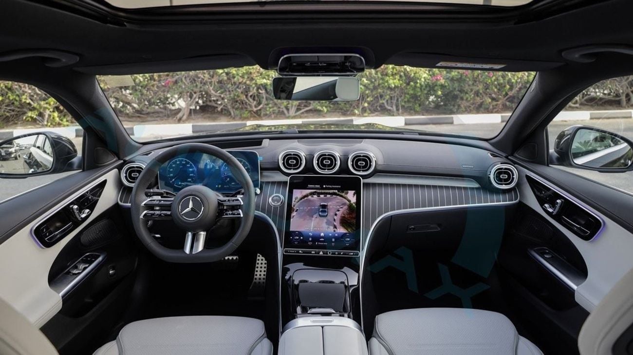 مرسيدس بنز C 200 AMG Premium EQ Boost 1.5L RWD 2026 GCC 0Km With 2 Years Unlimited Mileage Warranty @Official Dealer
