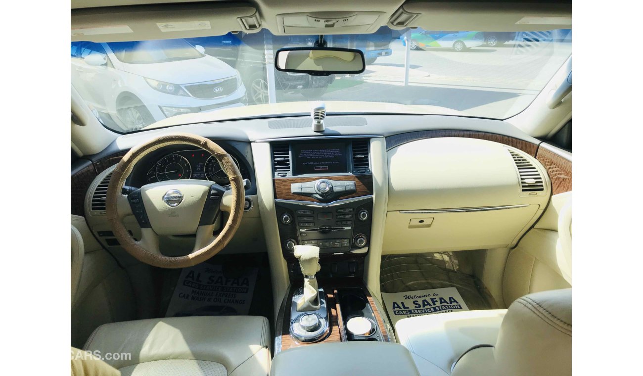 Nissan Patrol سياره نظيفه جدا بحاله ممتاذه بدون حوادث ضمان شاسيه جير ماكينه