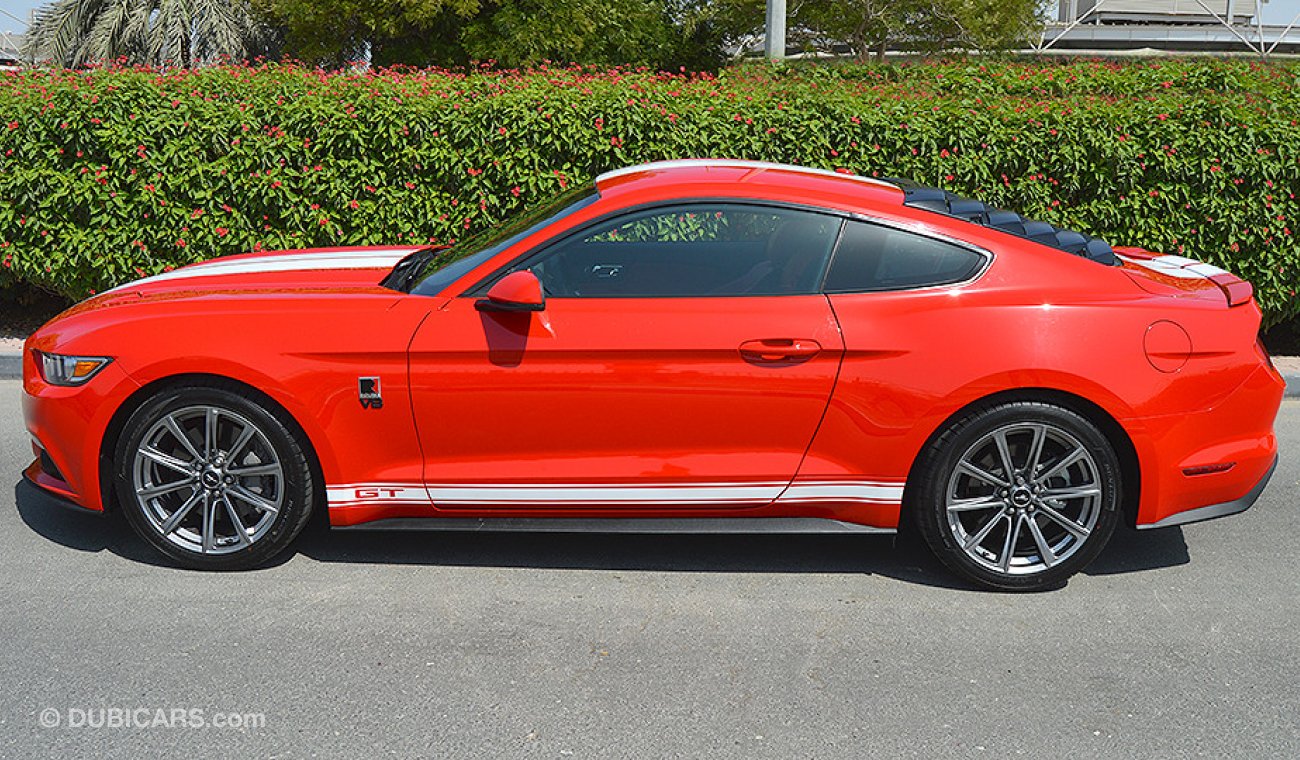 Ford Mustang GT Premium, 5.0 V8 GCC with Warranty until 2020 or 100,000km, Full Service History from Al Tayer