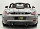 Porsche 718 Boxster 2025 Porsche 718 Boxster GTS 4.0 Cabriolet, May/2027 Porsche Warranty, Full Porsche Service History,