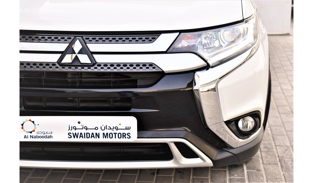 ميتسوبيشي آوتلاندر | AED 1566 PM | 0% DP | 2.4 GLX 7 SEATER 2020 GCC DEALER WARRANTY