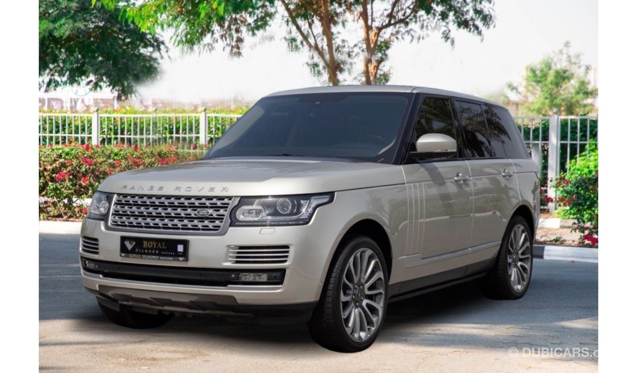 Land Rover Range Rover Vogue SE Supercharged Range Rover Vogue SE Supercharge GCC 2014 Under Warranty and Free service