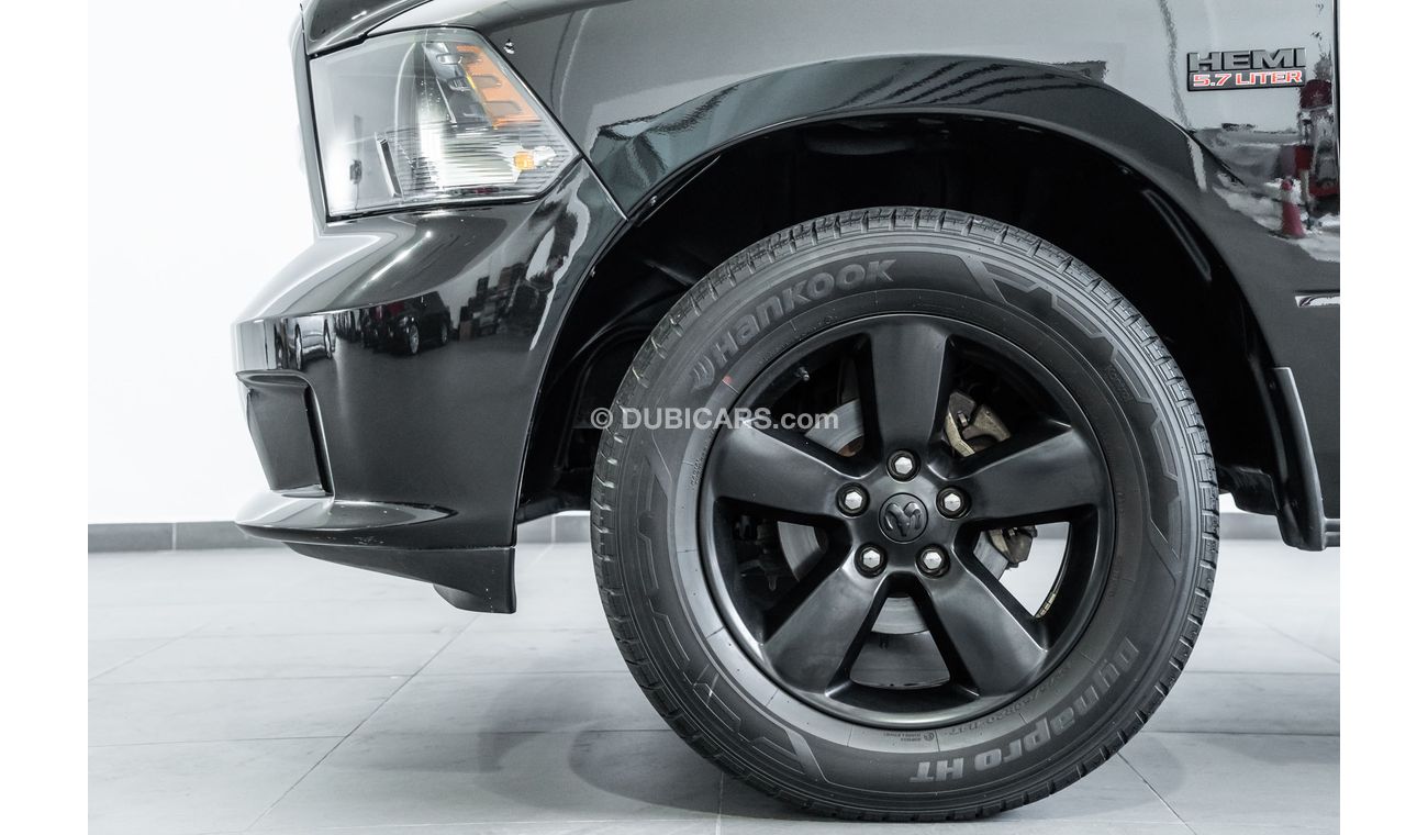 RAM 1500 2017 Dodge Ram 1500 5.7L V8 Hemi, Blackline Pack, Single Cab / Full Dodge Service History & Extended