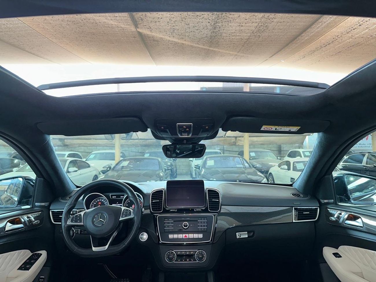 مرسيدس بنز GLE 43 AMG MERCEDES GLE 43 AMG COUPE 2017 | DESIGNO PACKAGE | CARBON INTERIOR TRIM | 22” AMG DOUBLE SPOKE WHEEL