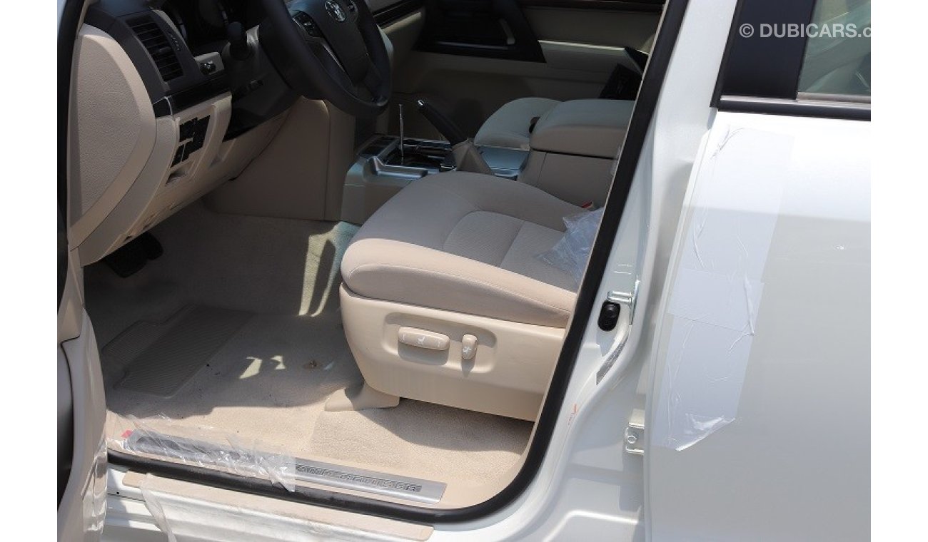 Toyota Land Cruiser GXR GT 4.6l Petrol V8 AT 2019(Export Only-White Pearl inside Beige Color)-Spcl offer@ Green Valley