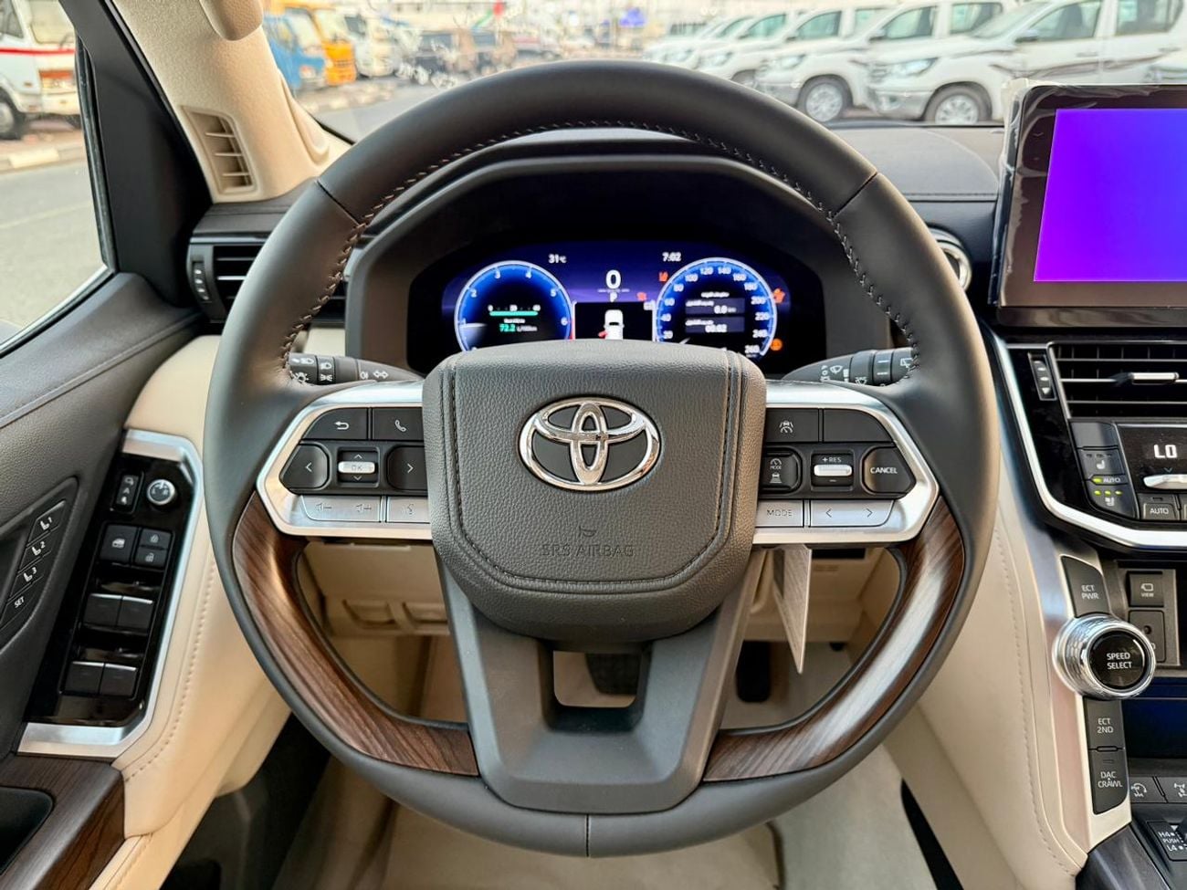 تويوتا لاند كروزر VXR Toyota Land Cruiser VX 4.0L 2026 Black