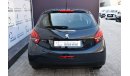 Peugeot 208 AED 459 PM | 1.6L ACTIVE GCC AGENCY WARRANTY UP TO 2024 OR 100K KM