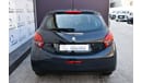 Peugeot 208 AED 459 PM | 1.6L ACTIVE GCC AGENCY WARRANTY UP TO 2024 OR 100K KM