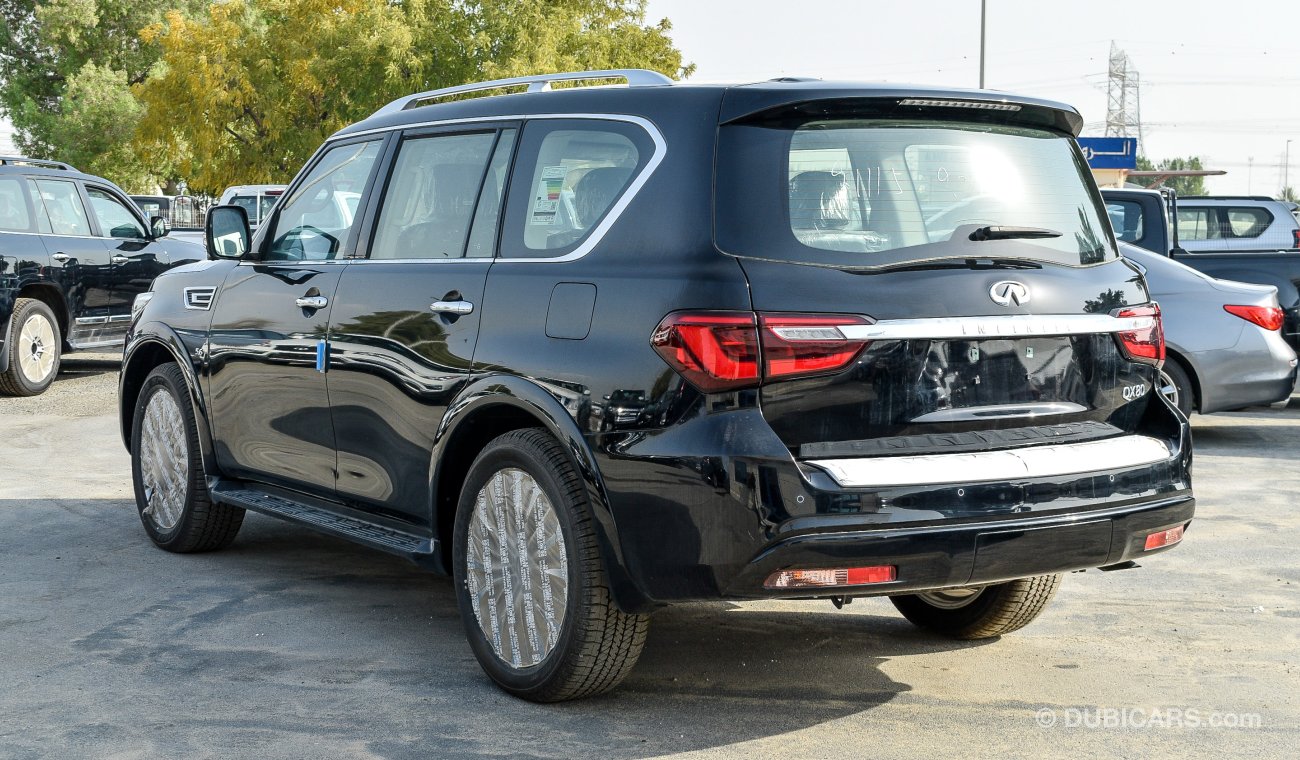 Infiniti QX80 5.6L 7Seater 2018 ZERO K/M GCC