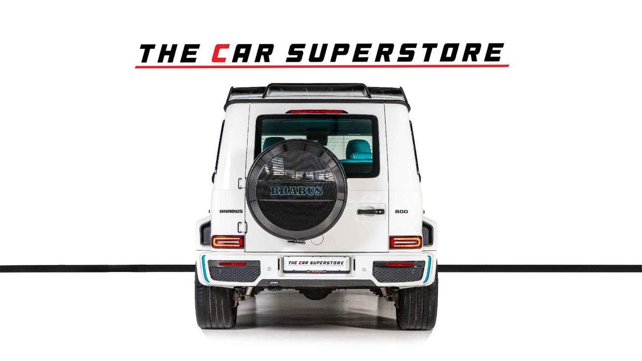 Mercedes-Benz G 63 AMG Std 4.0L 800 Brabus Kit-Tiffany Blue Interior-Exclusive Order-Low Mileage