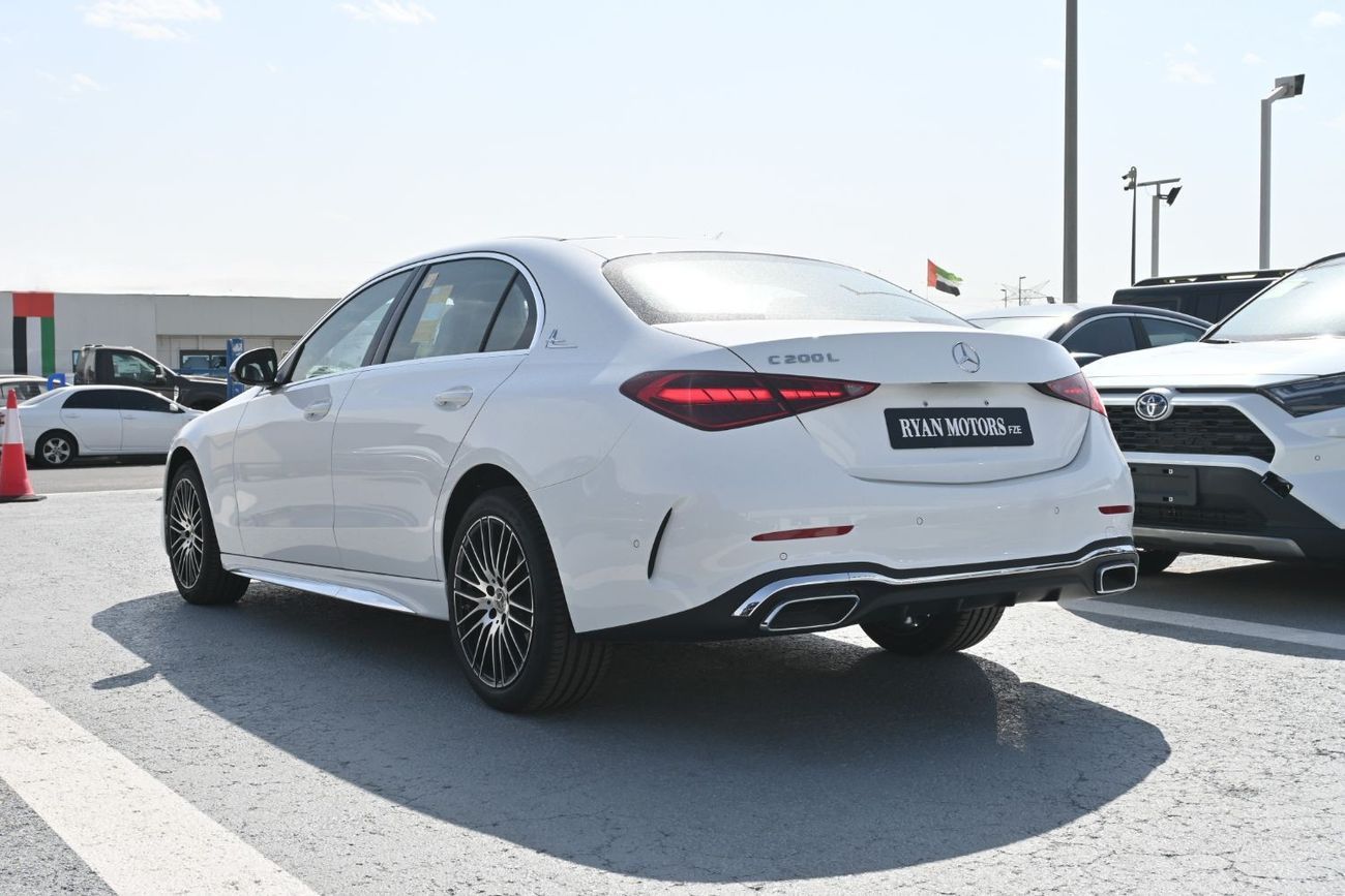 مرسيدس بنز C 200 L Mercedes-Benz C200L 1.5L , Petrol AT, Model 2025 Color White