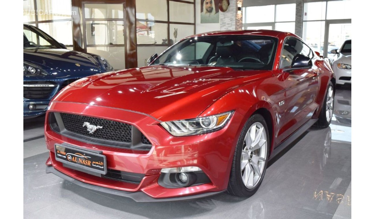 Ford Mustang Mustang GT - 5.0L, Under Warranty - 50Years Edition, GCC Specs - Full Service History, Accident Free