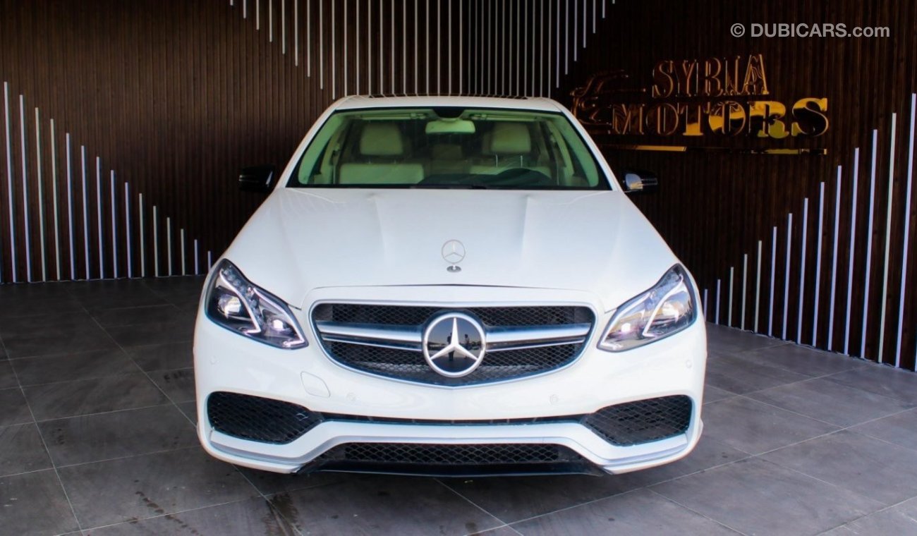 Mercedes-Benz E 350 With AMG kit installed