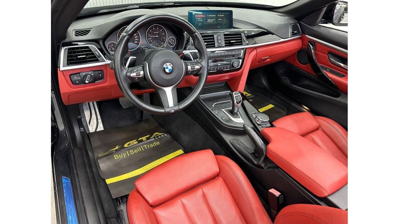 بي أم دبليو 420i M سبورت 2018 BMW 420i M-Kit Convertible, Warranty, Service History, Low Kms, GCC