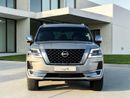 Nissan Patrol AED 3,600 P.M | 0% DOWN PAYMENT | NISSAN PATROL SE PLATINUM | 2024 | WARRANTY | FULL SERVICE HISTORY
