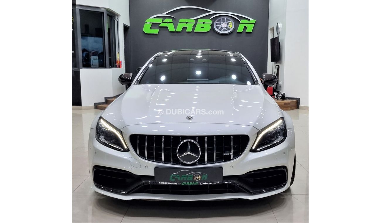 Mercedes-Benz C 63 Coupe MERCEDES C63S GCC 2019 FULL SERVICE HISTORY FROM GARGASH UNDER WARRANTY TILL 2024 FOR 349K AED