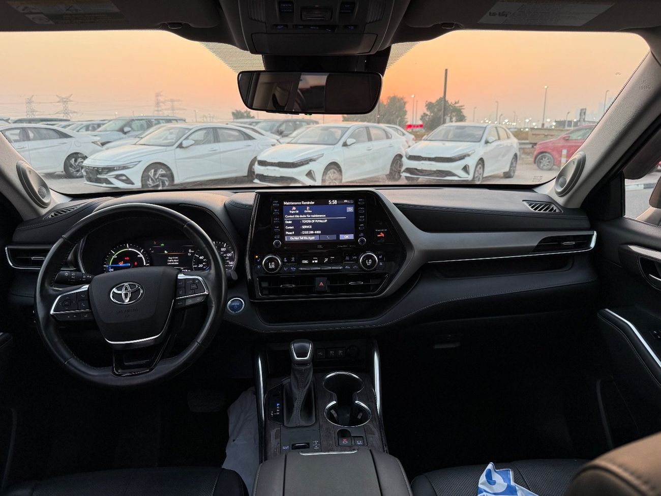 Toyota Highlander Limited 2.5L AWD 2021 TOYOTA HIGHLANDER LIMITED HYBRID FULL OPTIONS IMPORTED FROM USA