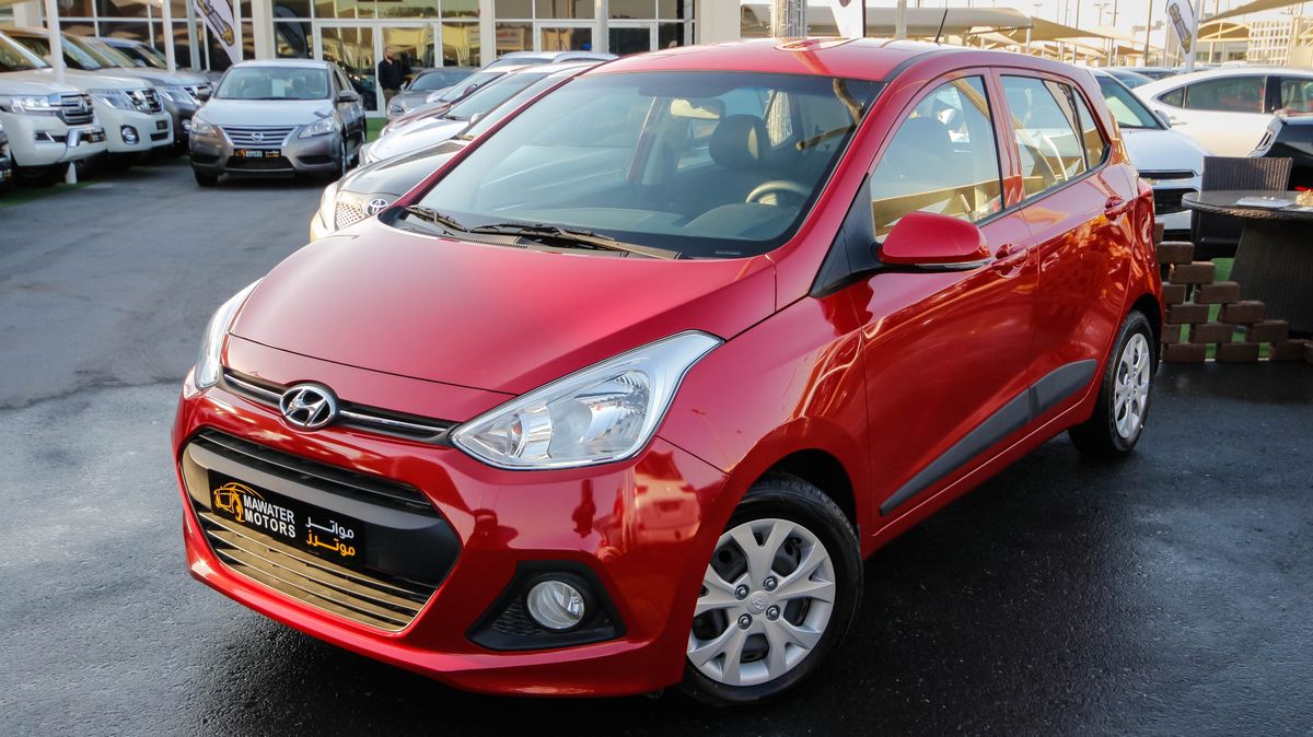 Hyundai i10 for sale: AED 30,000. Red, 2016