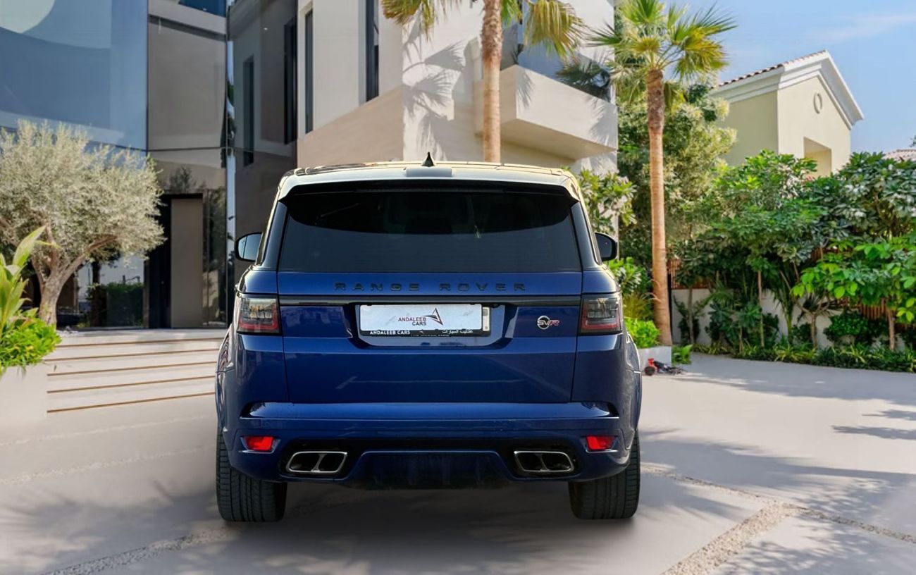 لاند روفر رينج روفر سبورت SVR Carbon Edition 5.0L V8 SUPERCHARGED A/T | 2021 | AED 3,990 per month