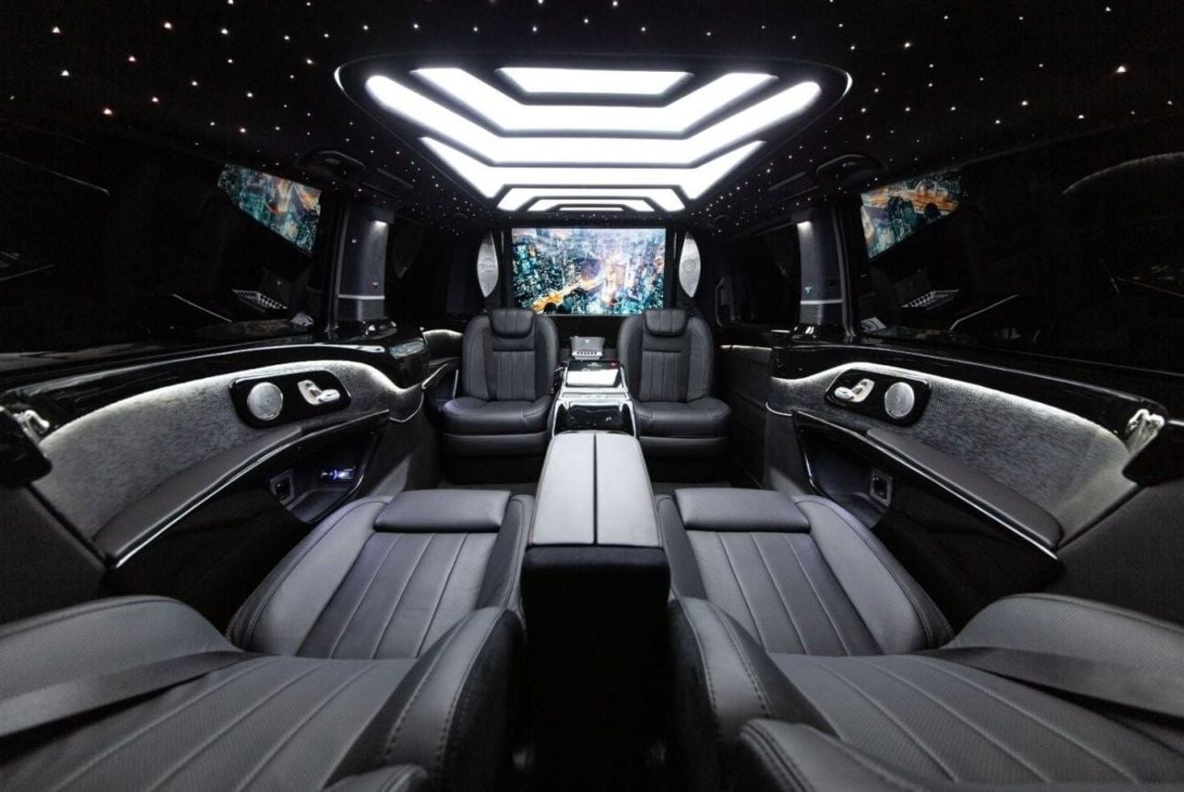 Mercedes Benz V300 AVANTGARDE ERTEX LUXURY DESIGN - PRADA BLACK KNIGHT