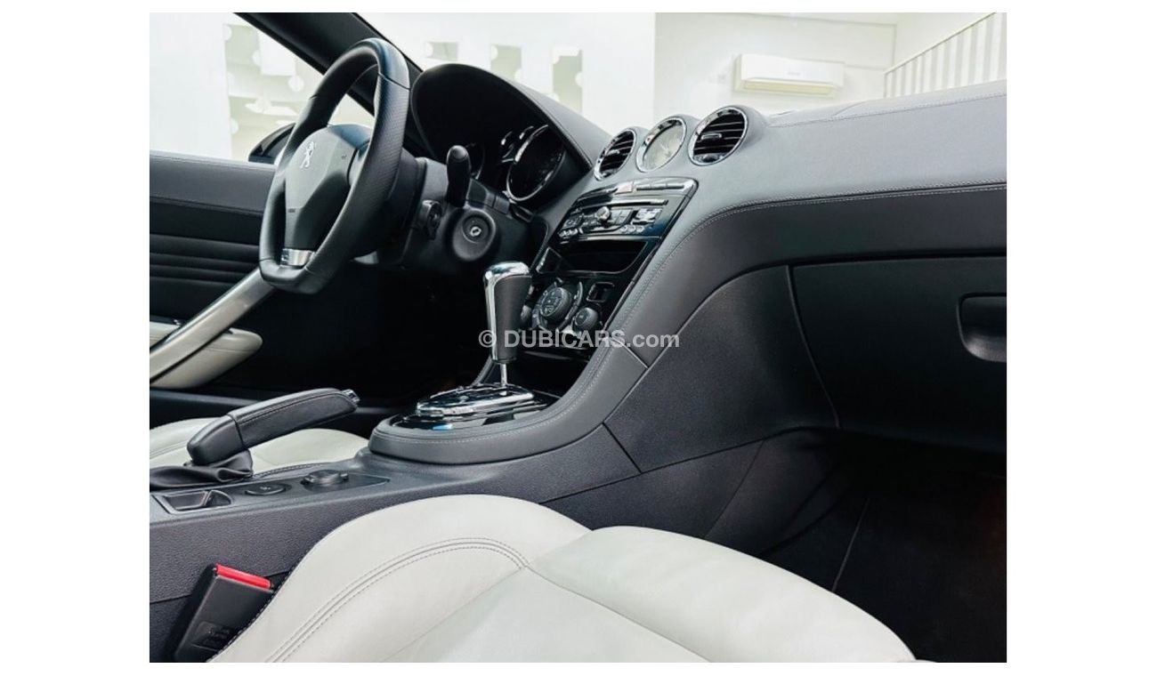 Peugeot RCZ GT Line GCC .. FSH .. Perfect Condition .. 4 CYL