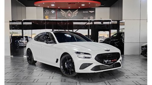 هيونداي جينيسس AED 2,900 P.M | 2023 GENESIS G70 2.0L TURBO | GCC | FULLY LOADED TOP OPTION | UNDER AGENCY  WARRANTY