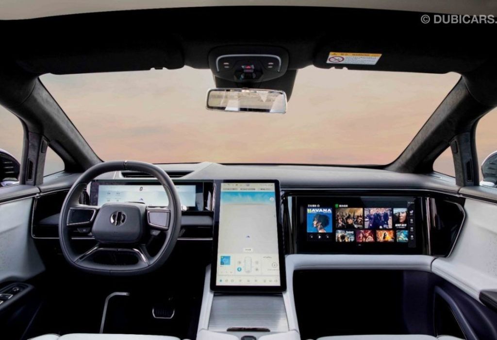 HiPhi X interior - Cockpit