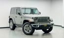 جيب رانجلر Sahara 2023 Jeep Wrangler Sahara, 2026 Jeep Service Pack, Full Jeep Service History, Fully Loaded, GCC