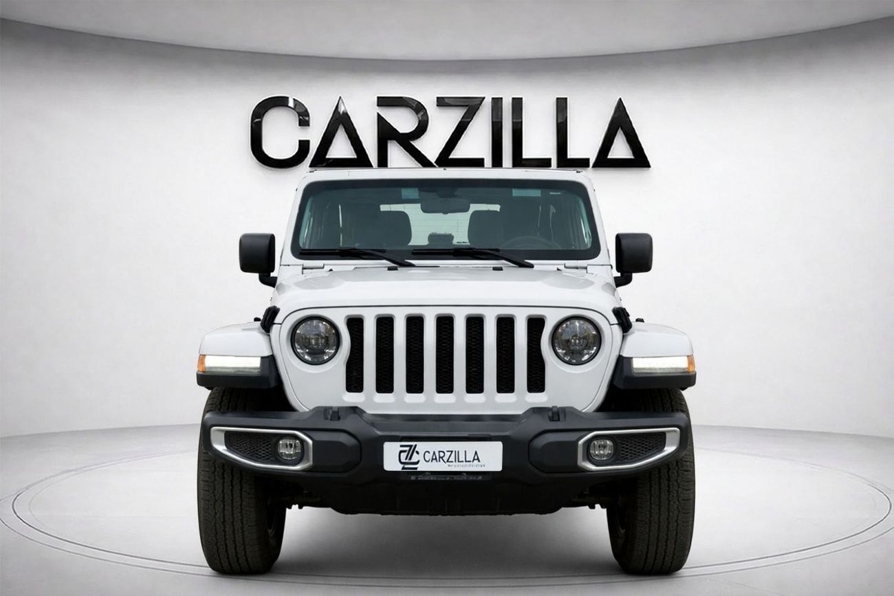 Jeep Wrangler Sahara 3.6L A/T (5 Seater) RAMADAN OFFER l  AED 2,644 P.M l 0% Downpayment l Sahara l Agency Warrant