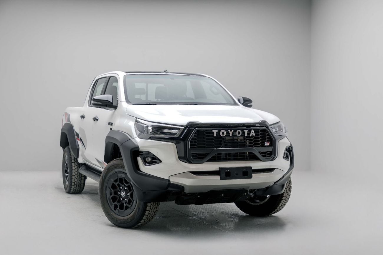 Toyota Hilux 4.0L - White Pearl + Black Me inside GR-S Red | Export Only