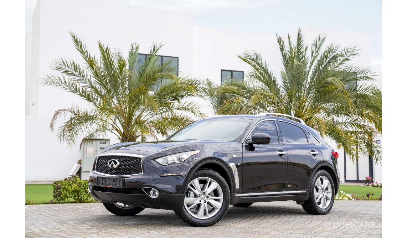 Infiniti QX70 AED 2,233 Per Month! | 0% DP | V6 - Immaculate Condition