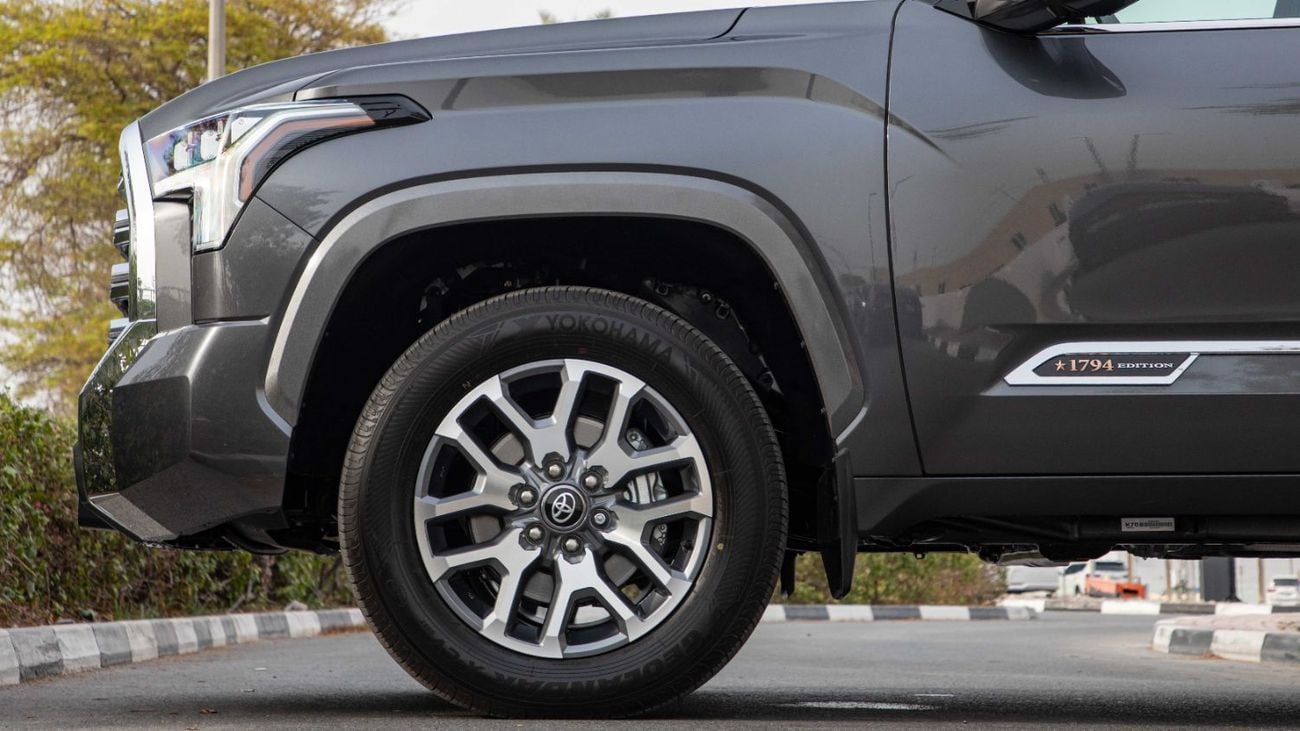 تويوتا تاندرا 2025 1794 Edition 4WD Gasoline Grey/Tan. For Local Registration +10%