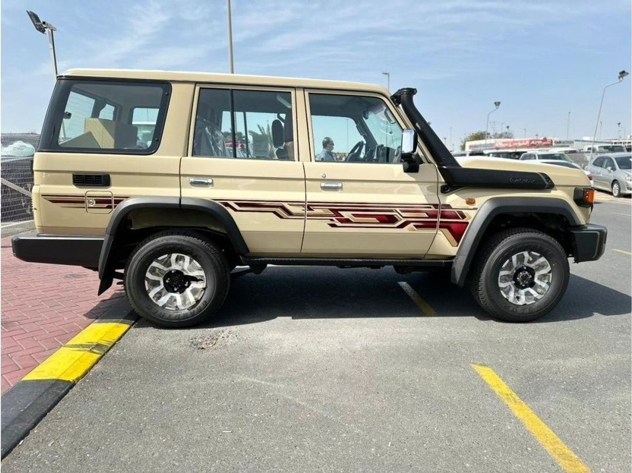 Toyota Land Cruiser 70 Toyota Land Cruiser 76 petrol 4.0L automatic model 2024