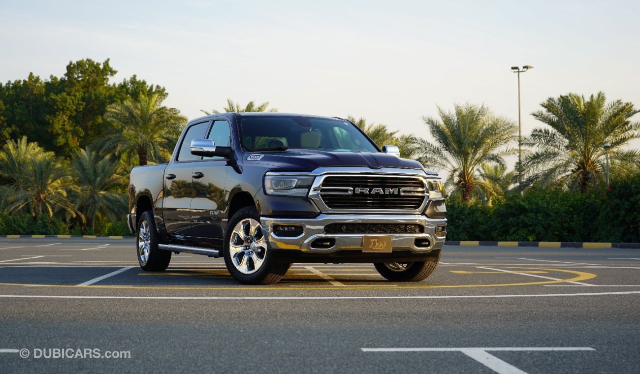 RAM 1500 Description DODGE RAM BIGHORN 2021  INTERIOR DESIGN  AUX audio in Air conditioning Bluetooth system 