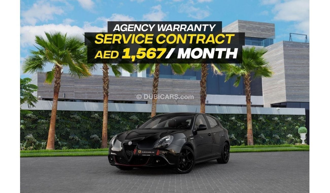 ألفا روميو جوليتا فيلوتشي | 1,567 P.M  | 0% Downpayment | Agency Warranty!
