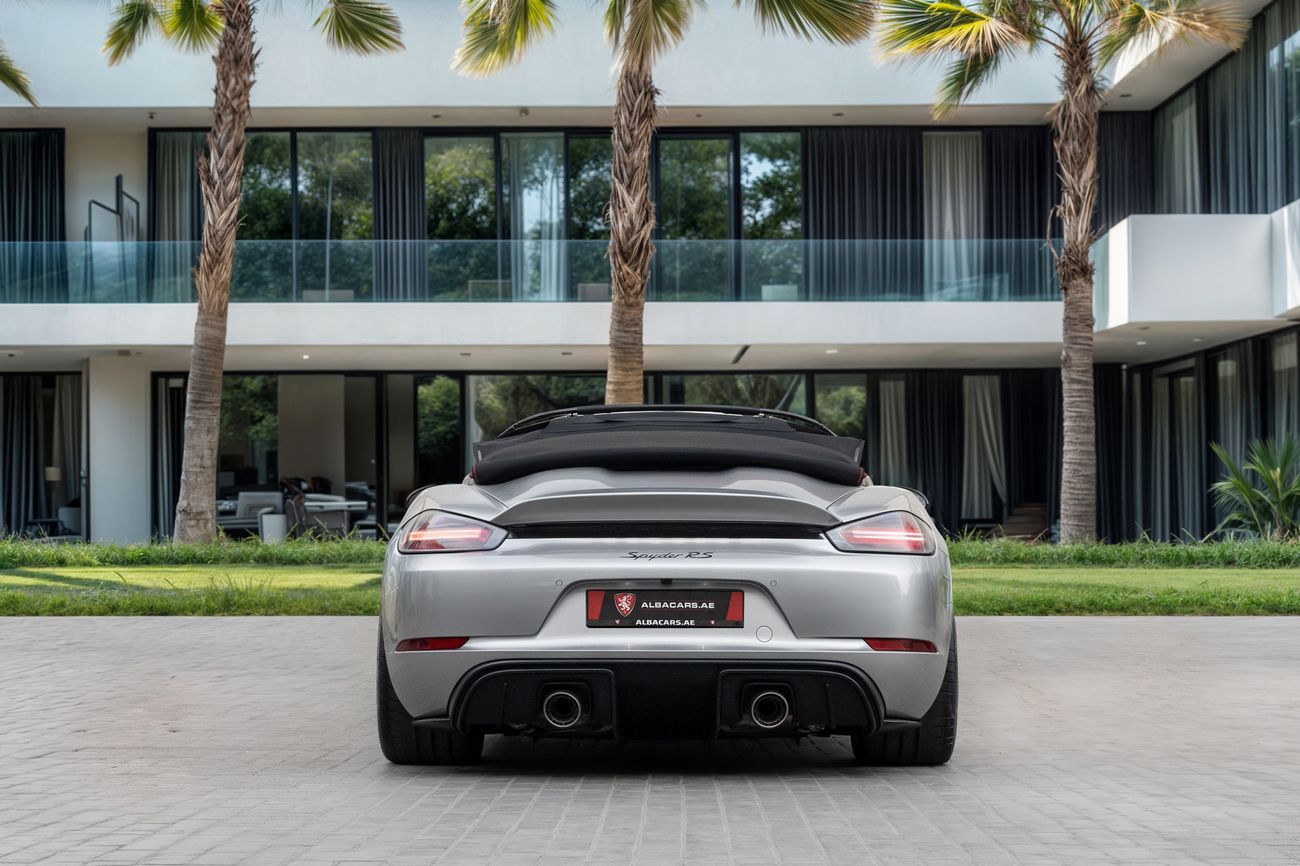 Porsche 718 Spyder Porsche 718 Spyder Rs  | 12,730 P.M | 0% Downpayment | Weissach Agency Warranty!