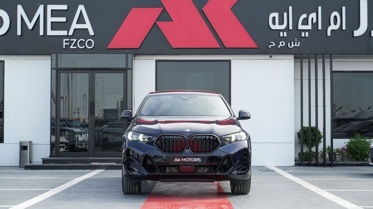 بي أم دبليو X6 XDRIVE40I M SPORT BMW X6 XDRIVE 40i V6 Carbon black 2026 MY EXPORT PRICE