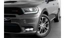 Dodge Durango 2020 Dodge Durango R/T 5.7L V8 / Extended Dodge Warranty & Full Dodge Service History